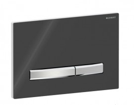 GEBERIT Sigma50 ovládací tlačítko pro UP320, výplň černá RAL 9005   115.788.DW.2